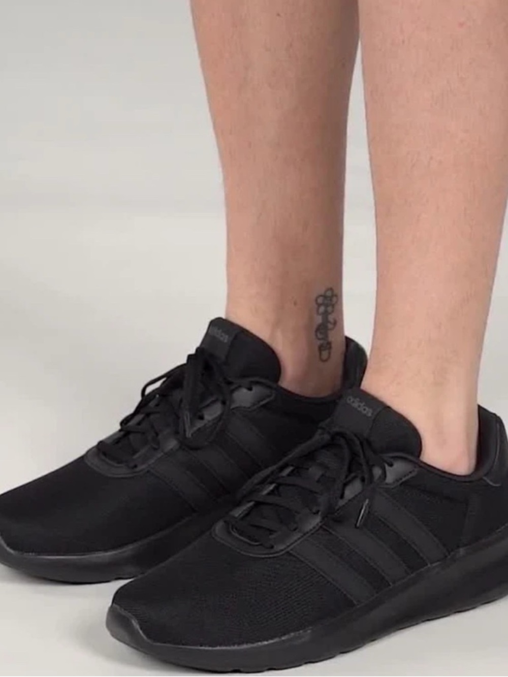adidas Women’s Black Lace-Up Athletic Sneakers